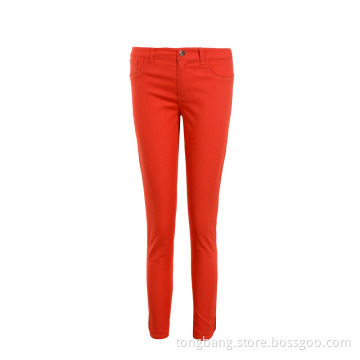 Custom Cotton Elastic Slim Fit Pants